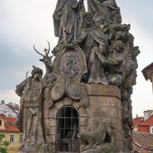 St. John of Matha, St. Felix and St. Ivan Memorial on Charles Bridge